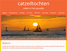 Tablet Screenshot of catzeiltochten.nl